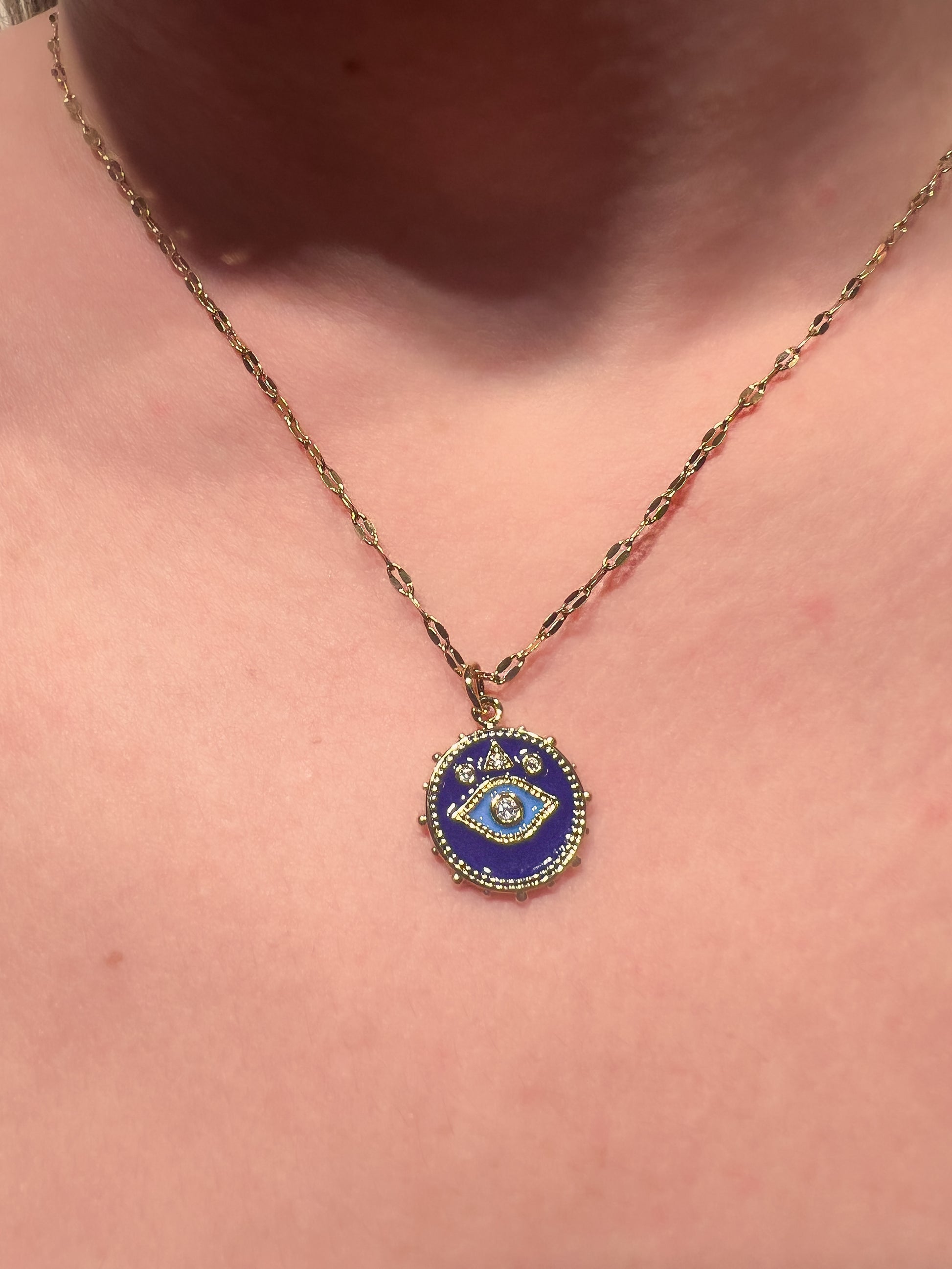 Collar Luz Azul