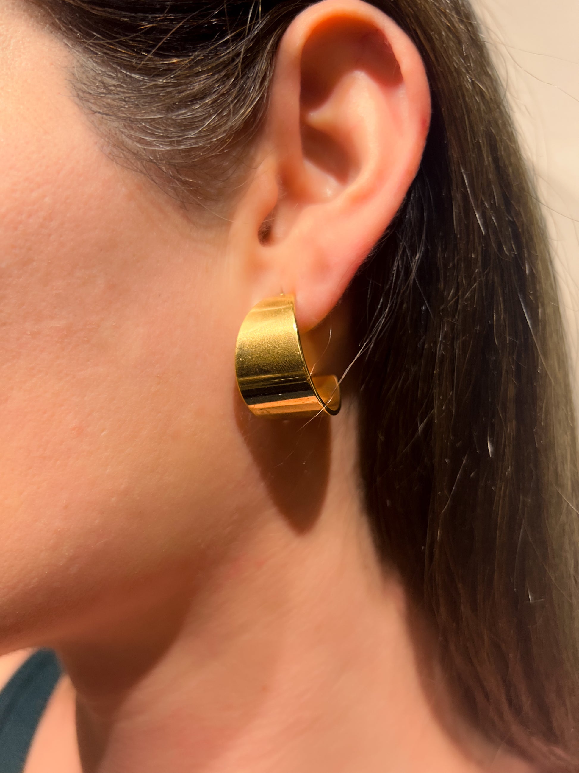 Argollas Simple Gold